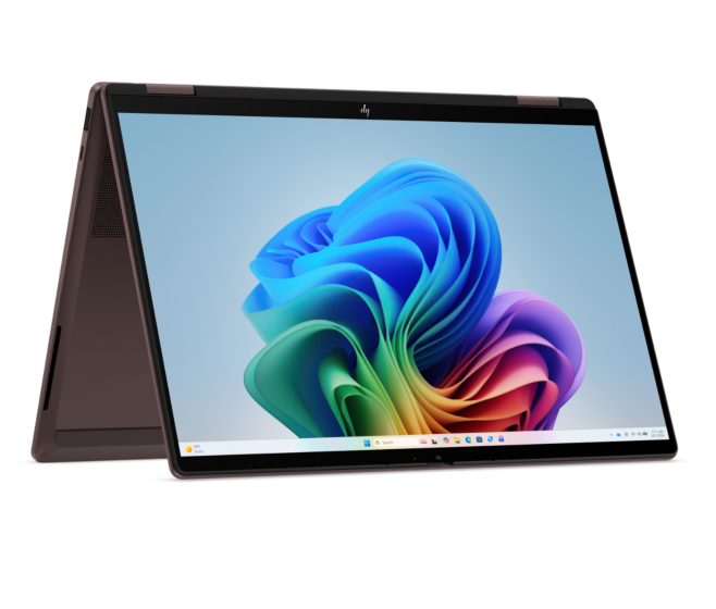 HP OmniBook X 14 AI PC — Silver view 3