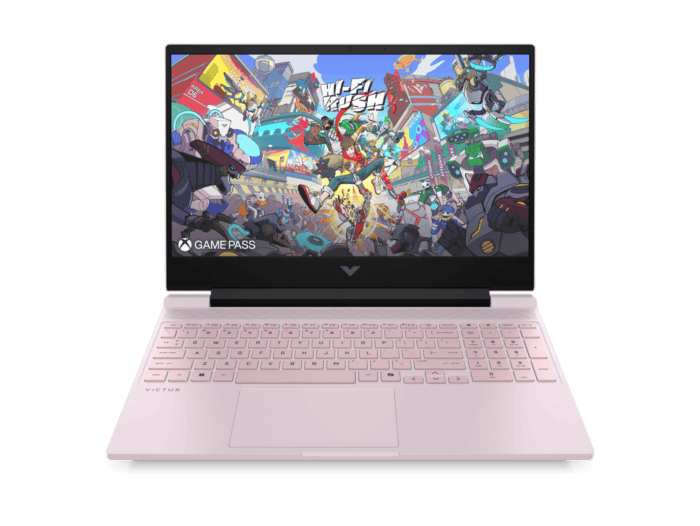 HP Victus 15 Gaming — Powder Pink