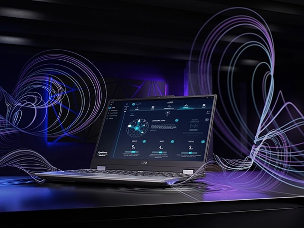 Lenovo LOQ 15ARP10E Gaming — Luna Grey view 2