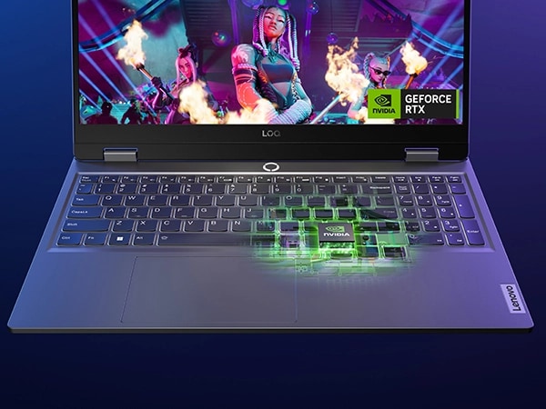 Lenovo LOQ 15ARP10E Gaming — Luna Grey view 4